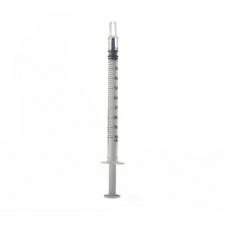 Jeringa insulina ico u-100 s/aguja 1 ml Novico - 1