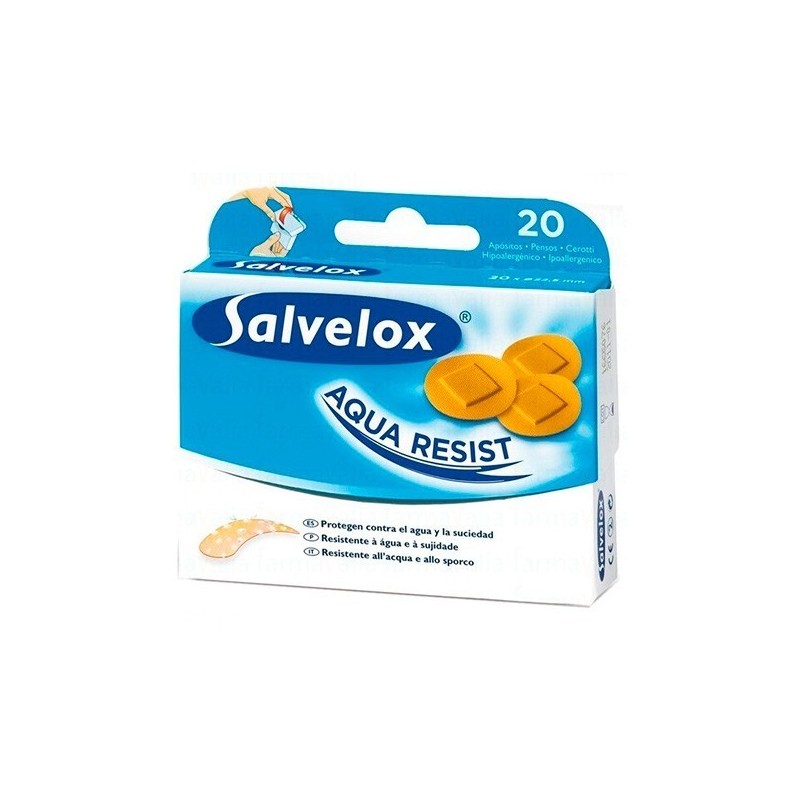 Salvelox apósito plastico redondo 20uds Salvelox - 1