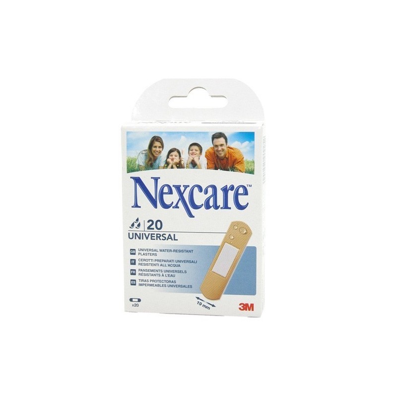 Nexcare plastico 20 tiras 19x76 mm Nexcare - 1