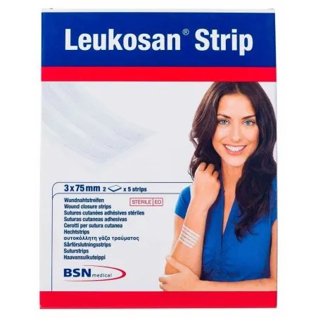 Leukosan strip 3 mm x 75 mm 2 uds Leukosan - 1