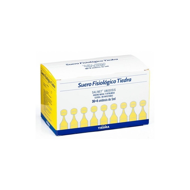 Salinet unidosis 40 ampollas Tiedra - 1