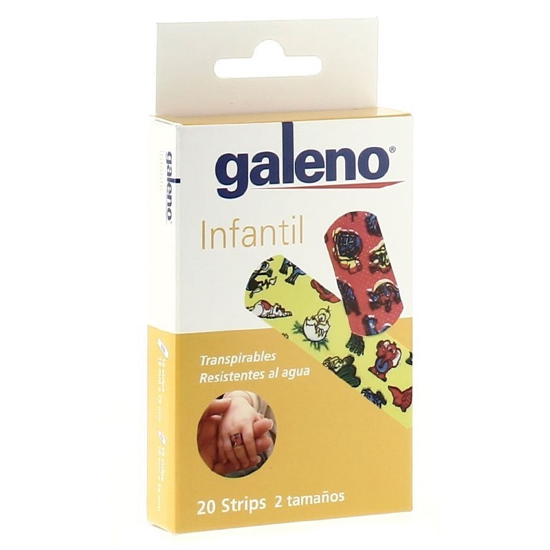 Galeno tiras galeno infantil 2 tamaños 20 und. Galeno - 1
