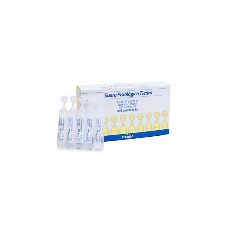 Salinet unidosis 20 ampollas Tiedra - 1