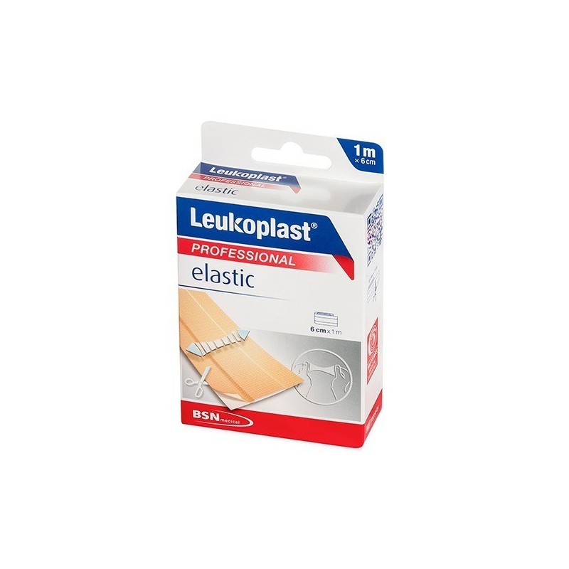 Leukoplast elastic tiras 6 cm x 1 m Leukoplast - 1