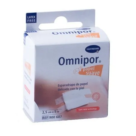 Hartmann omnipor esparadrapo papel 5mx2,5cm Omnipor - 1