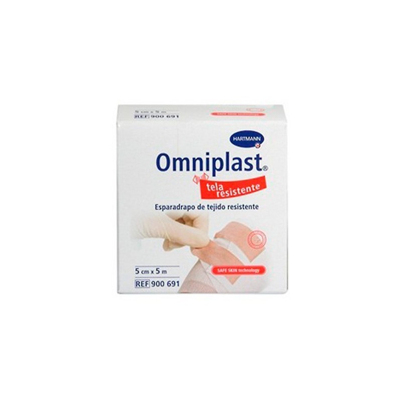 Hartmann omniplast esparadrapo tela rosa 5mx5cm Omniplast - 1