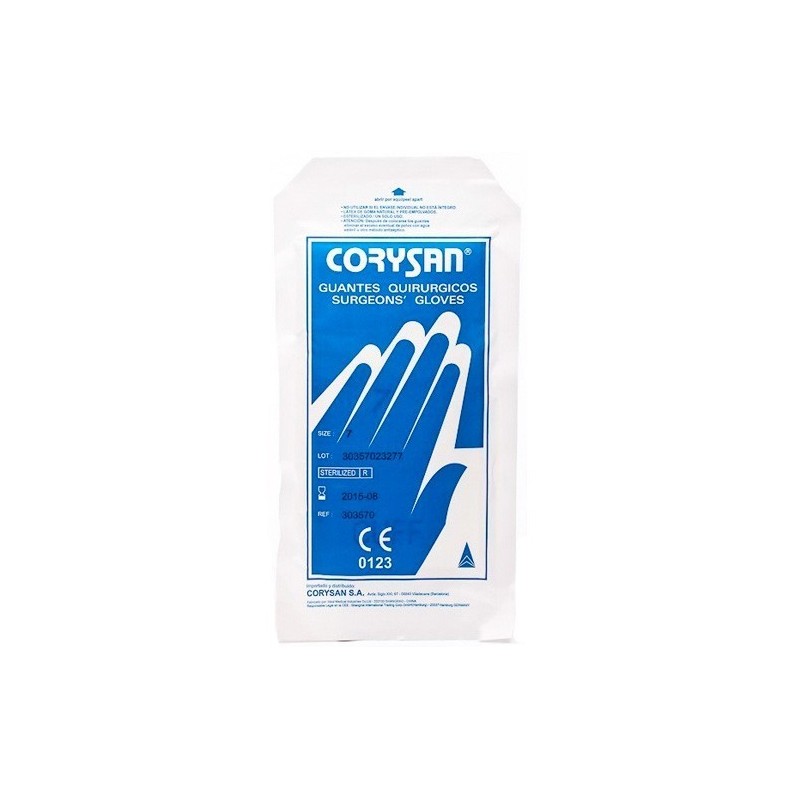 Guantes corysan cirugia esteril n.7,5 Corysan - 1