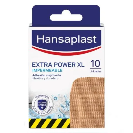 Hansaplast extra fuerte xl 10 ap&oacute;sitos Hansaplast - 1