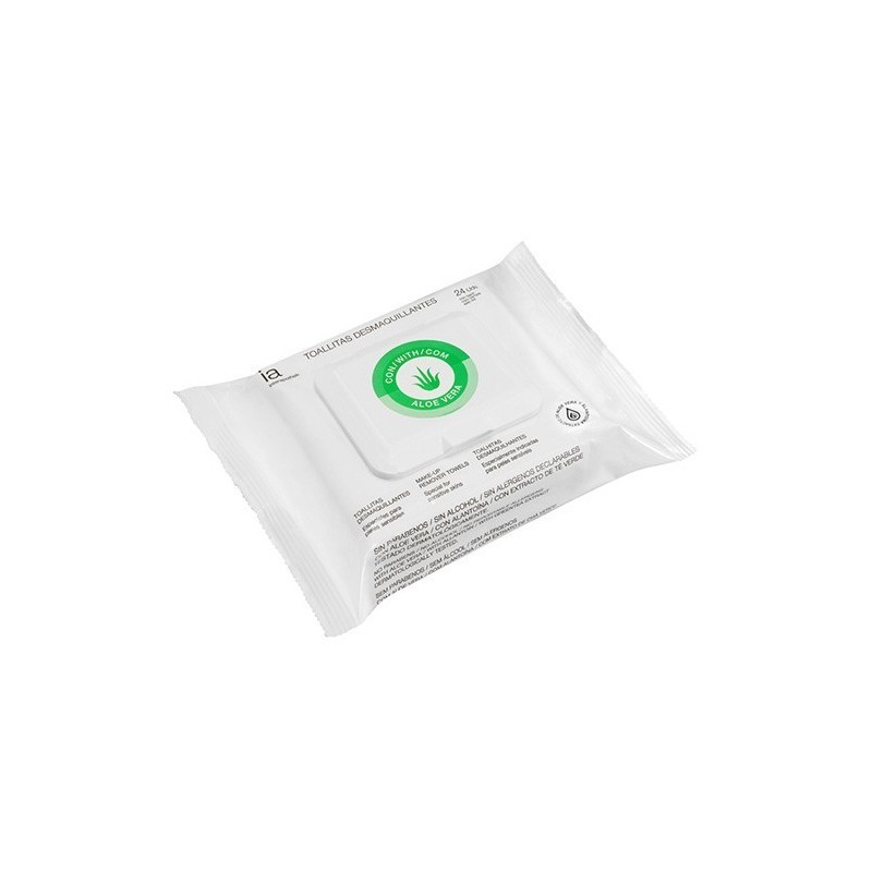 Interapothek toallitas desmaquillantes aloe vera 24uds Interapothek - 1