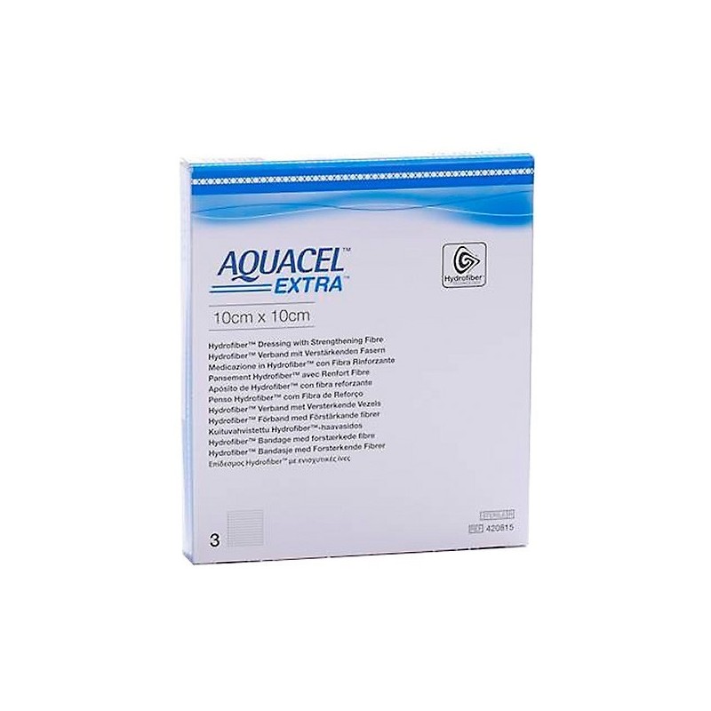 Aquacel extra 10x10cm 10 apositos Aquacel - 1