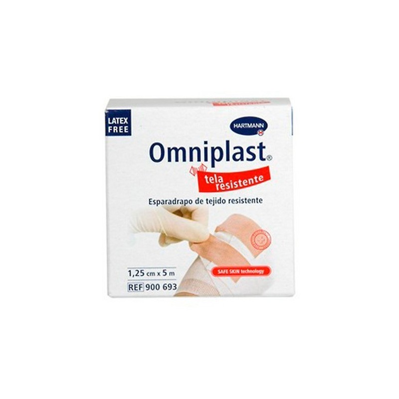 Hartmann omniplast esparadrapo tela rosa 5mx1,25c Omniplast - 1
