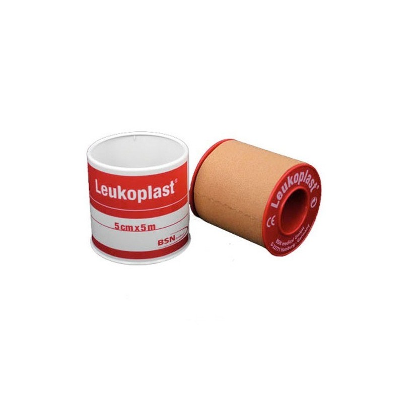 Esparadrapo leukoplast carne 5mx5cm Leukoplast - 1