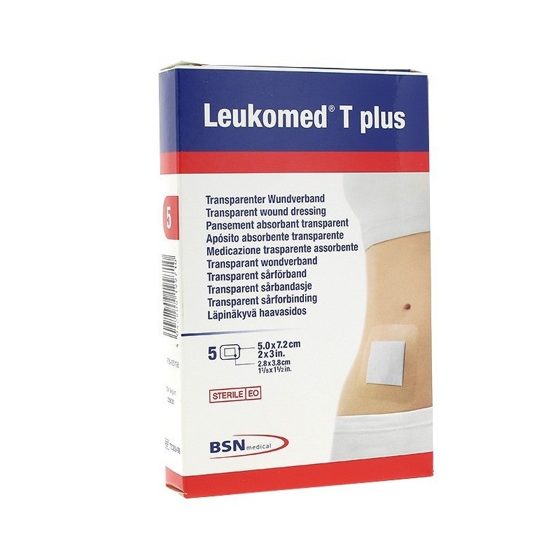 Leukomed t plus aposito 5 cm x 7,2 cm Leukomed - 1