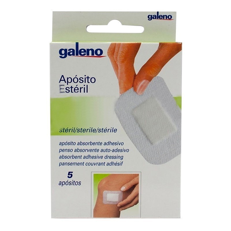 Galeno apósito esteril adhesivo 10x10 5u Galeno - 1