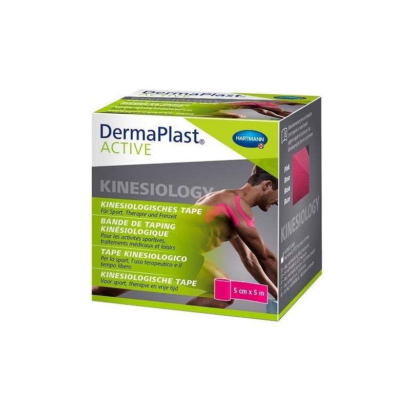 Dermaplast active kinesiolog rosa 5cmx5m Dermaplast - 1