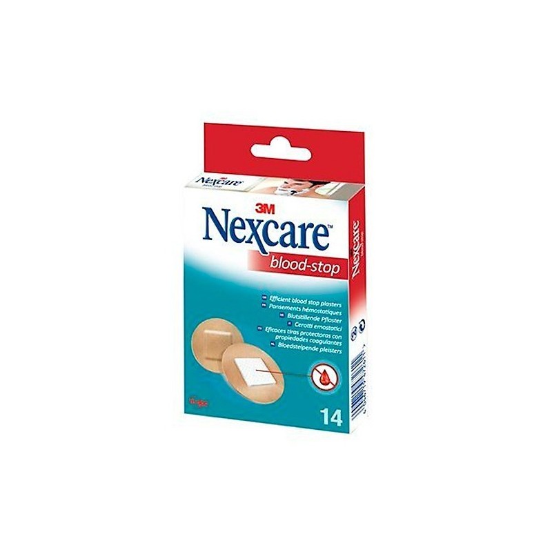 Nexcare blood stop redonda 22,5mm 14 uds Nexcare - 1