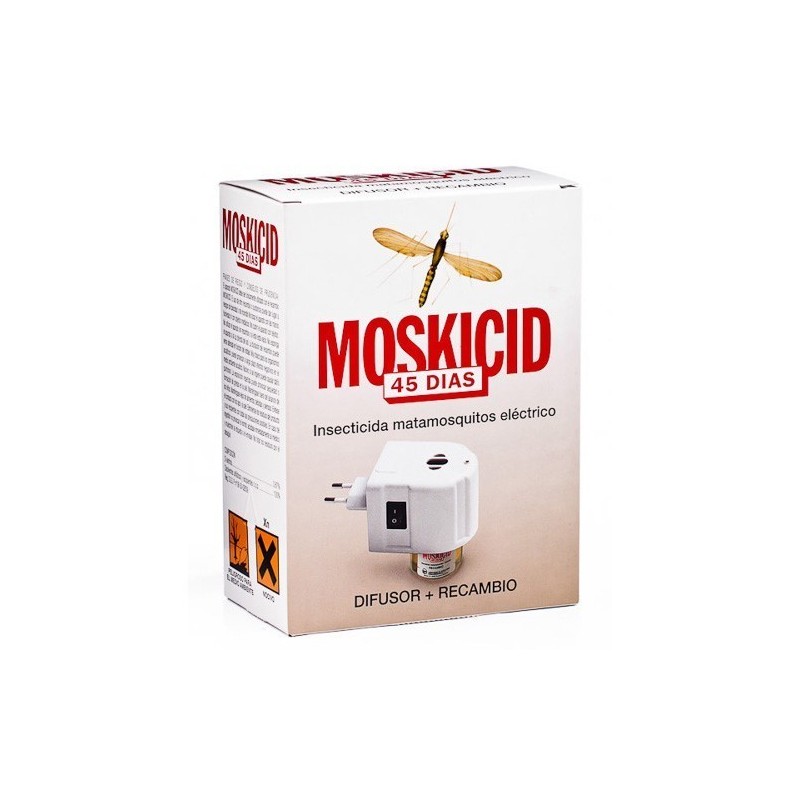 Moskicid 45 dias difusor + recambio Fardi - 1