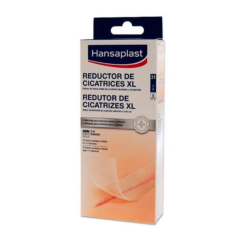 Hansplast reductor cicatrices xl 21 apósitos Hansaplast - 1