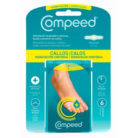 Compeed callos hidratación continua 6und Compeed - 1