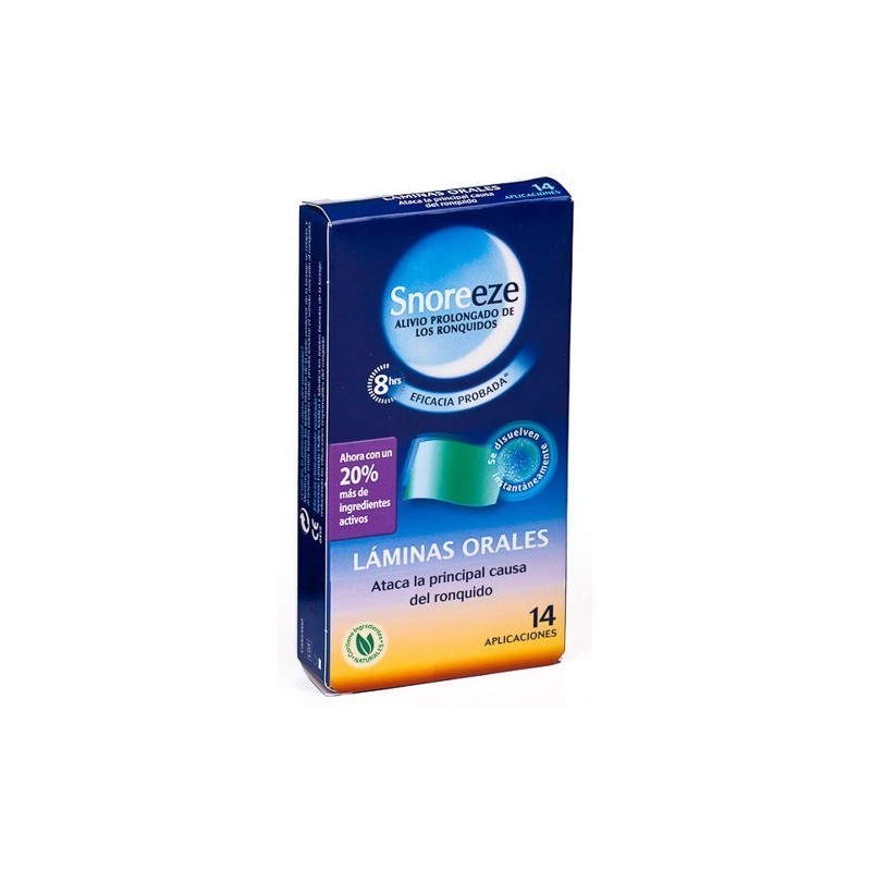 Snoreeze laminas orales ronquidos 14 uds Snoreeze - 1