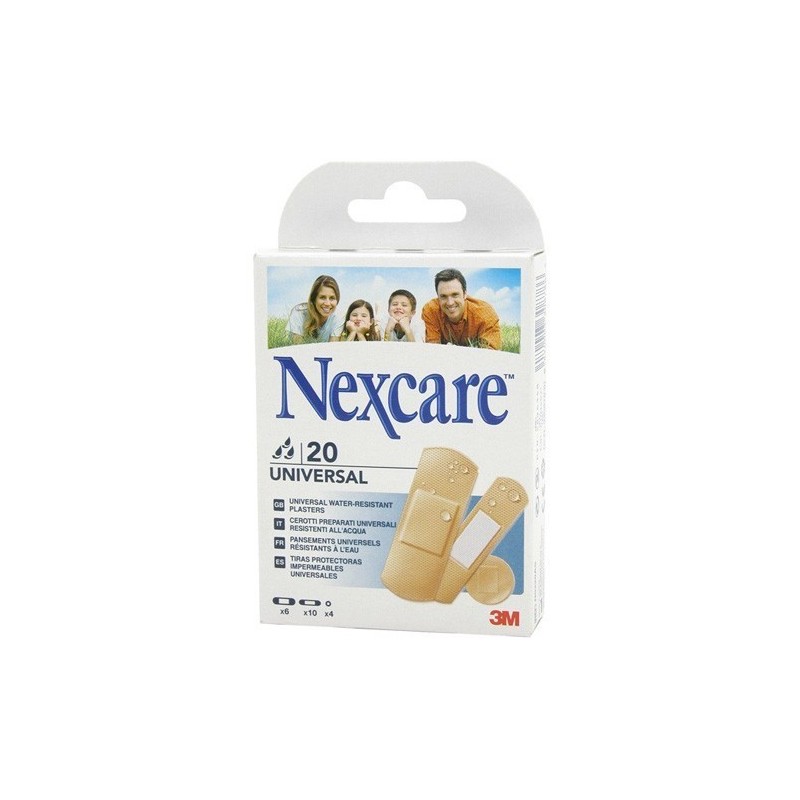 Nexcare plastico 20 tiras surtido Nexcare - 1
