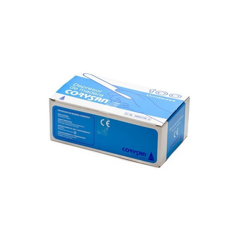 Depresor de madera corysan 100 und. Corysan - 1