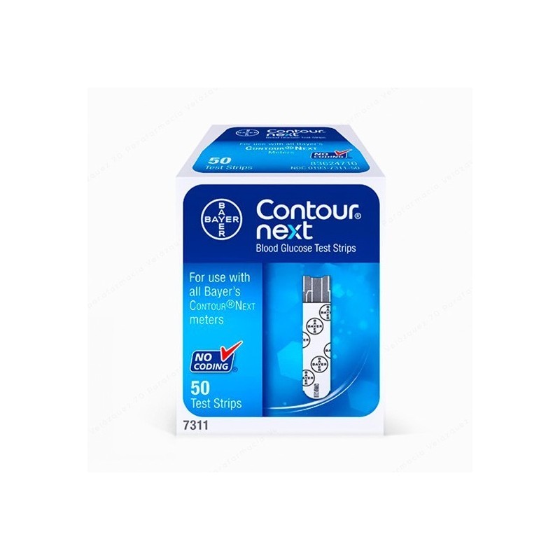 Bayer contour karajishi 50 tiras Bayer - 1