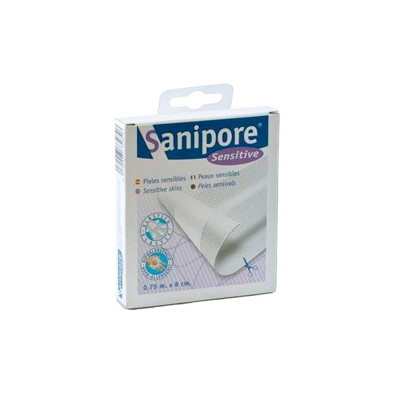 Sanipore sensitive tira recort 0,75mx8cm Sanipore - 1