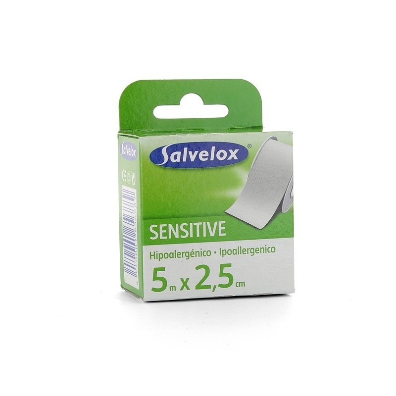 Salvelox esparadrapo hipoal blanco 5x2.5 Salvelox - 1