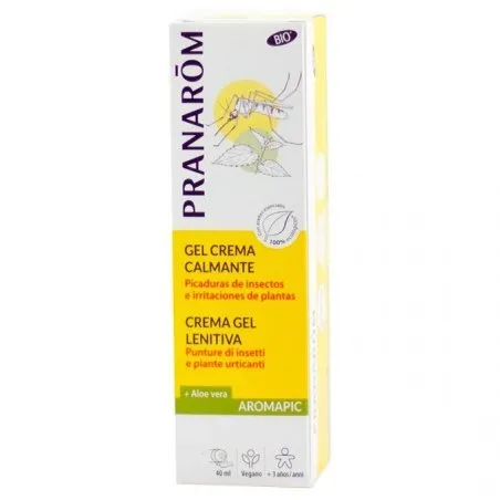 Pranar&ocirc;m aromapic gel crema calmante bio eco 40 ml Pranarom - 1