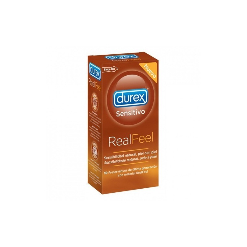 Durex preservativo sensitivo real feel s/latex 12 u Durex - 1