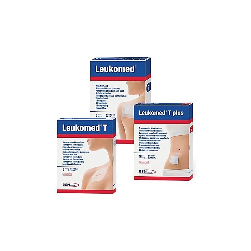 Leukomed t plus aposito 8 cm x 10 cm 5 uds Leukomed - 1