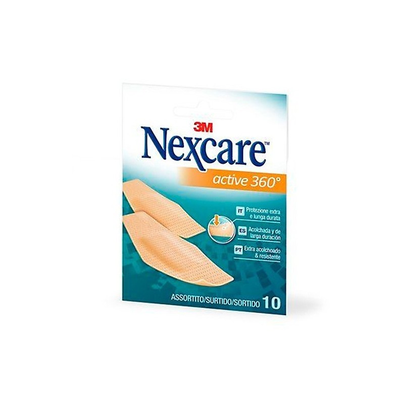 Nexcare active tiras surtidas 10 uds Nexcare - 1