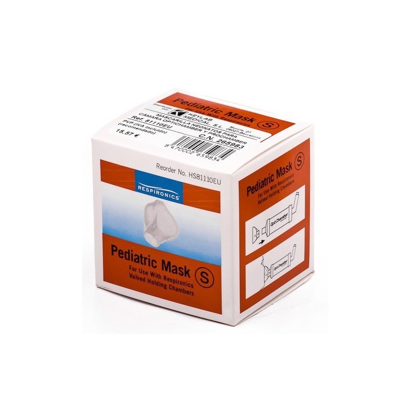 Prochamber mascarilla para inhalador pediatrica pqñ. Prochamber - 1