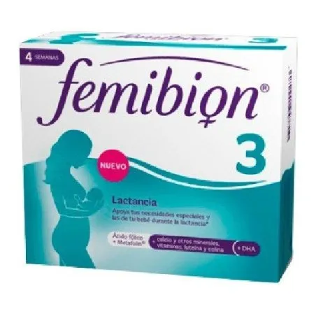 Femibion pronatal 3 28 comp + 28 c&aacute;psulas Femibion - 1