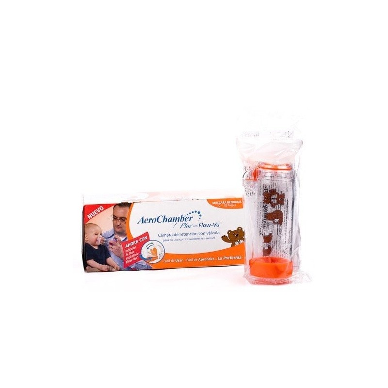 Aerochamber plus flow-vu mascara peq. Aerochamber - 1