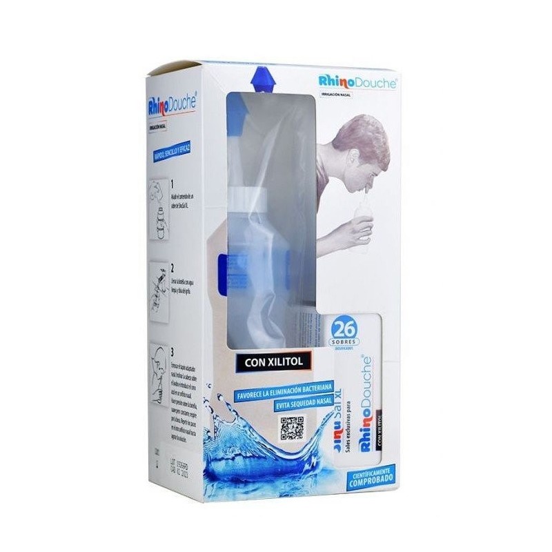 Rhinodouche pack 500+sinusal sobres Rhinodouche - 1