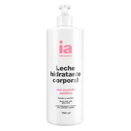 Interapothek leche hidratante corporal centella asi&aacute;tica 750ml con dosificador Interapothek - 1