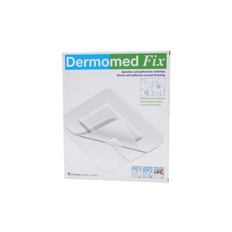 Dermomed fix 9x10cm 6 apósitos Dermomed - 1