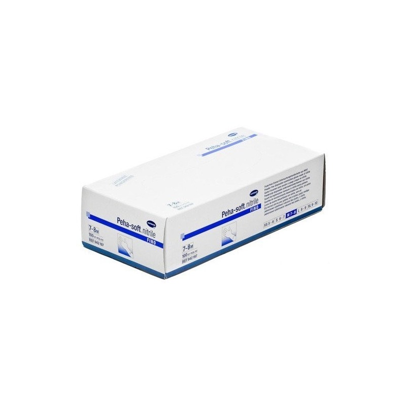 Guantes peha-soft nitrilo t/med 100 uds Peha-Soft - 1