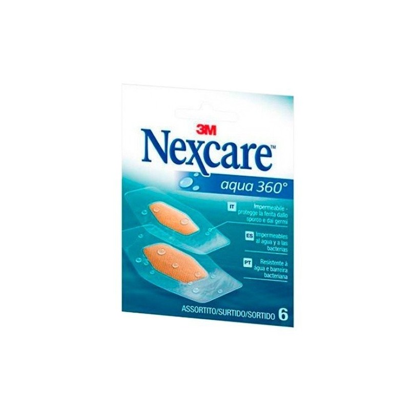 Nexcare aqua 360º surtidas 6 apositos Nexcare - 1