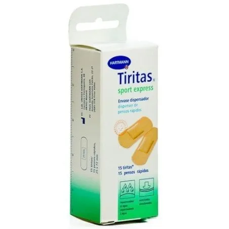 Tiritas sport express 25x72 mm. 15 uds Hartmann - 1