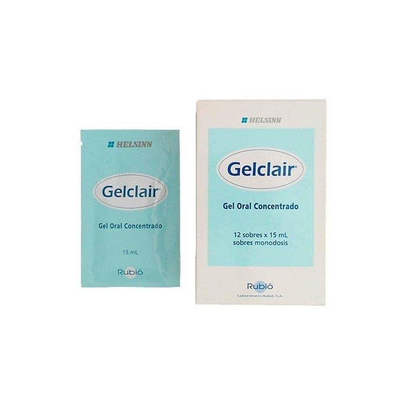 Gelclair gel 12 sobres 15ml. Rubio - 1