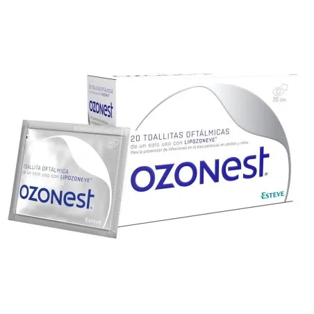 Ozonest antis&eacute;ptico ocular 20 toallitas Ozonest - 1