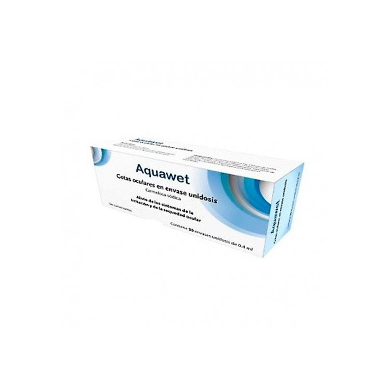 Aquawet gotas oculares 30 monodosis Tiedra - 1