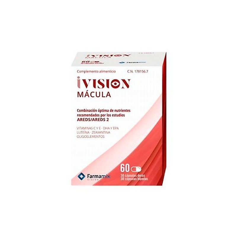 Ivision macula 30 cápsulas duras + 30 cápsulas blandas Ivision - 1