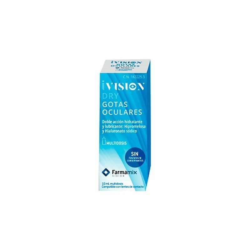 Ivision dry gotas oculares 10ml Ivision - 1