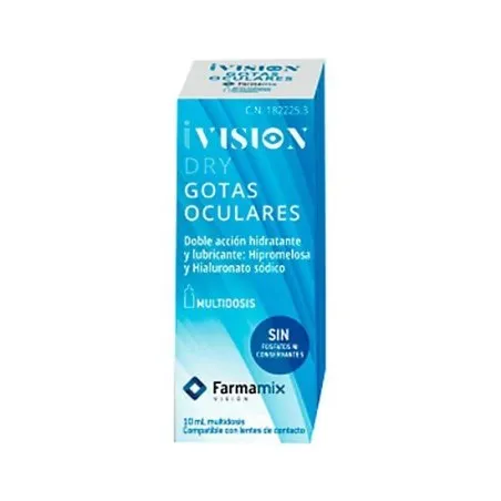 Ivision dry gotas oculares 10ml Ivision - 1
