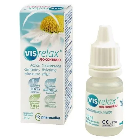 Vis relax est&eacute;ril uso continuo 10ml Pharmadiet - 1