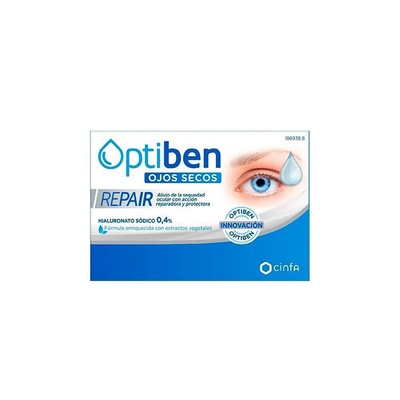 Optiben ojos secos repair 20 monodósis Optiben - 1